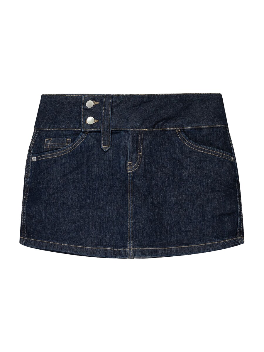 Юбка Bershka, темно-синий
Юбка Bershka, темно-синий