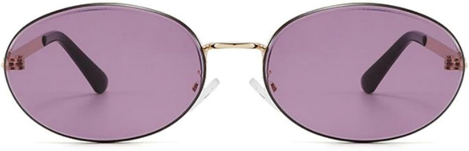 Винтажные женские овальные солнцезащитные очки, модные маленькие металлические очки с защитой от УФ-излучения UV400, мужские солнцезащитные очки в стиле панк mincl, C4
Винтажные женские овальные солнцезащитные очки, модные маленькие металлические очки с защитой от УФ-излучения UV400, мужские солнцезащитные очки в стиле панк mincl, C4