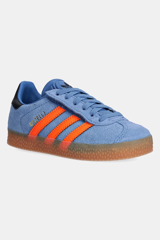 Детские замшевые кроссовки Gazelle Adidas Originals, синий
Детские замшевые кроссовки Gazelle Adidas Originals, синий