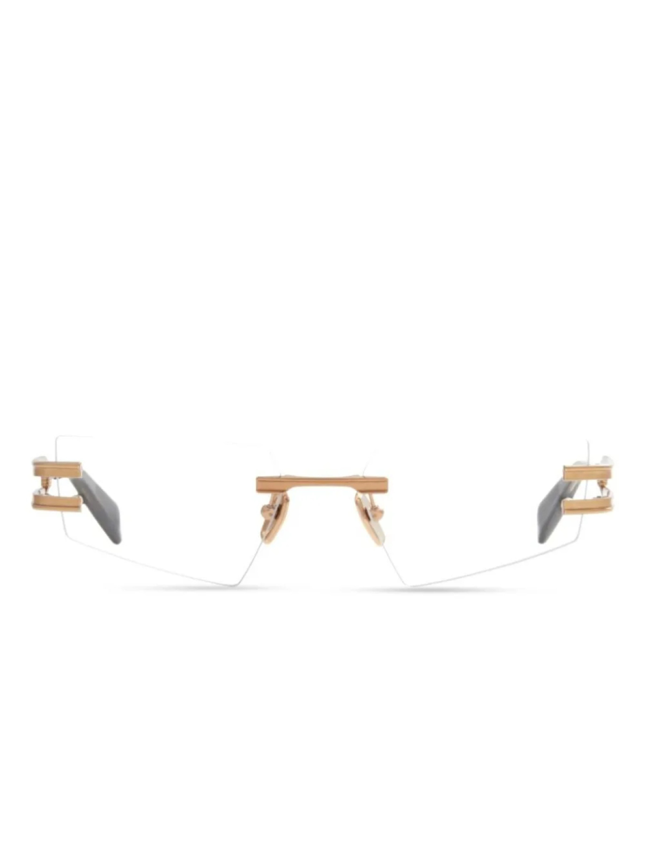 Прямоугольные очки Balmain Eyewear, золотой
Прямоугольные очки Balmain Eyewear, золотой