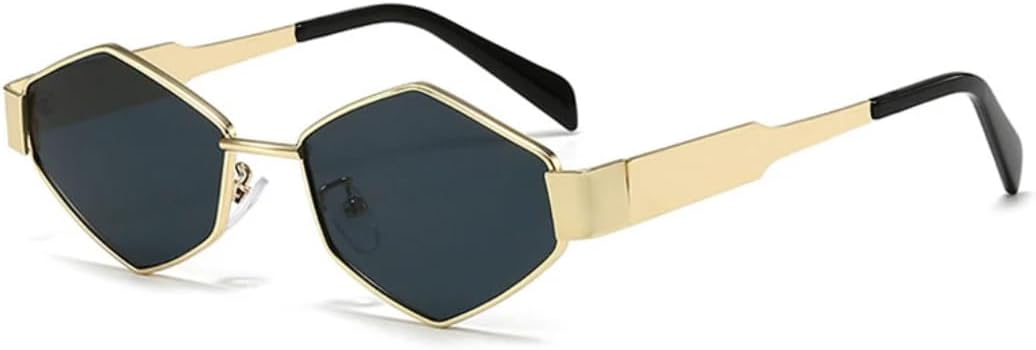 Солнцезащитные очки с защитой UV400 | Металлическая оправа, панк, градиентные линзы | Для женщин и мужчин, для занятий спортом на открытом воздухе и вождения DSVIGF, Golden Gray
Солнцезащитные очки с защитой UV400 | Металлическая оправа, панк, градиентные линзы | Для женщин и мужчин, для занятий спортом на открытом воздухе и вождения DSVIGF, Golden Gray