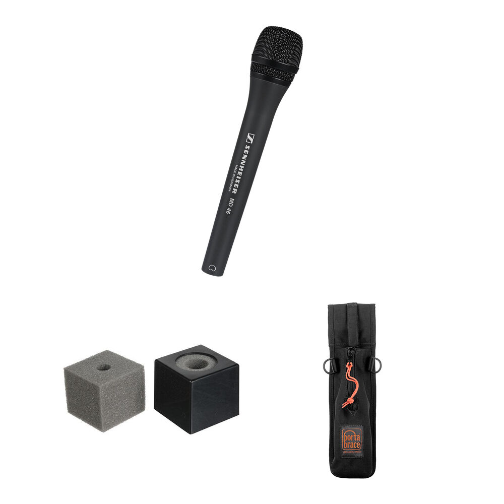 Комплект Sennheiser MD46 для интервью в прямом эфире
Комплект Sennheiser MD46 для интервью в прямом эфире