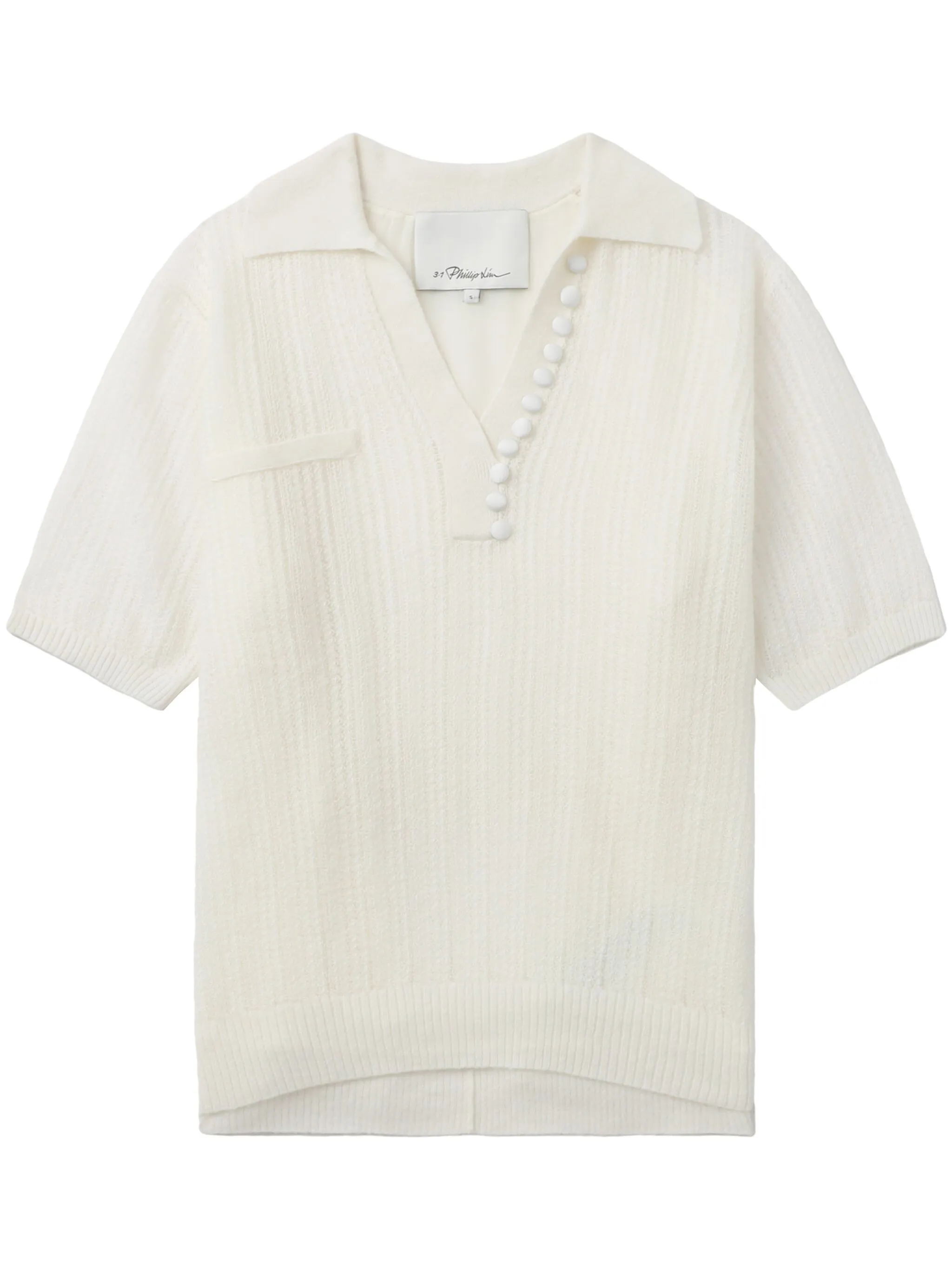 Многослойная рубашка поло 3.1 Phillip Lim, белый
Многослойная рубашка поло 3.1 Phillip Lim, белый