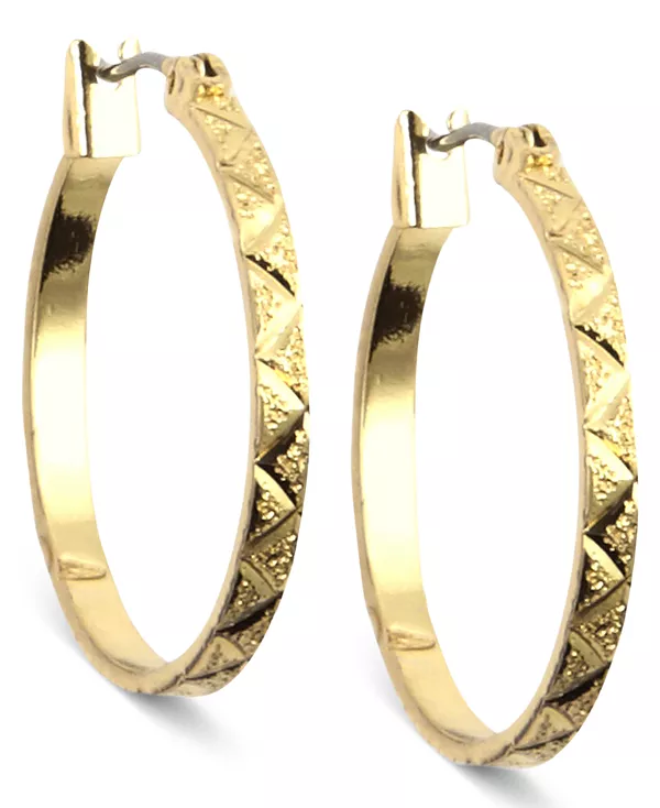 Серьги-Кольца золотистого фактурного тона, 0,86 дюйма Anne Klein, gold
Серьги-Кольца золотистого фактурного тона, 0,86 дюйма Anne Klein, gold