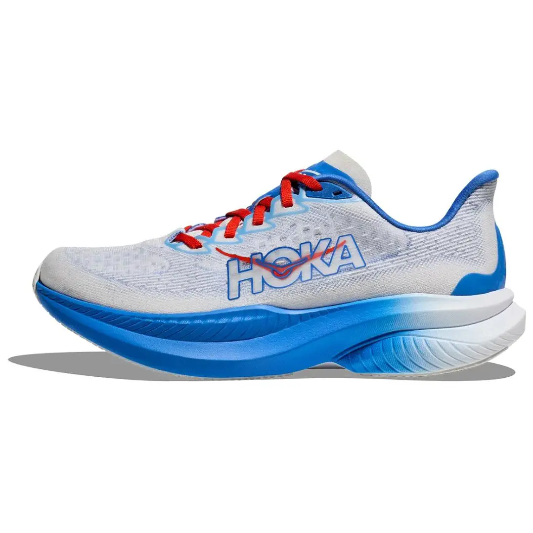 Кроссовки женские MACH 6 с низким верхом, серые/голубые Hoka One One
Кроссовки женские MACH 6 с низким верхом, серые/голубые Hoka One One