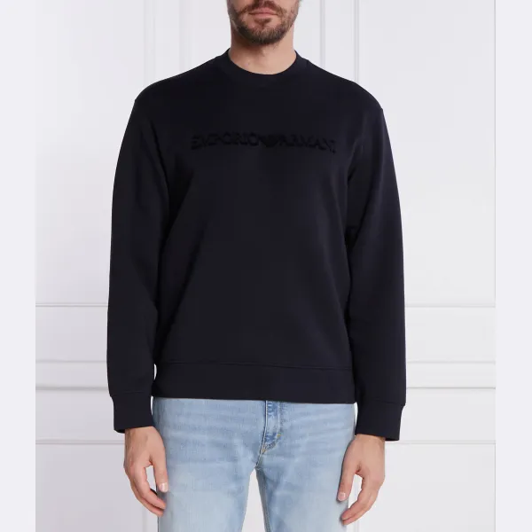 Толстовка комфортного кроя Emporio Armani, черный
Толстовка комфортного кроя Emporio Armani, черный