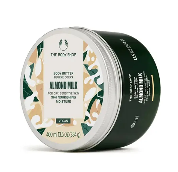 Увлажняющий крем для тела Body Butter Almond Milk The Body Shop, 50 ml
Увлажняющий крем для тела Body Butter Almond Milk The Body Shop, 50 ml