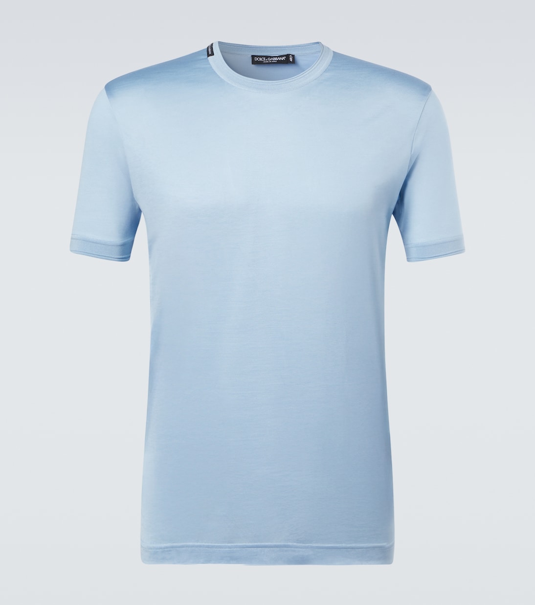 Шелковая футболка Dolce&Gabbana, Sky Blue
Шелковая футболка Dolce&Gabbana, Sky Blue