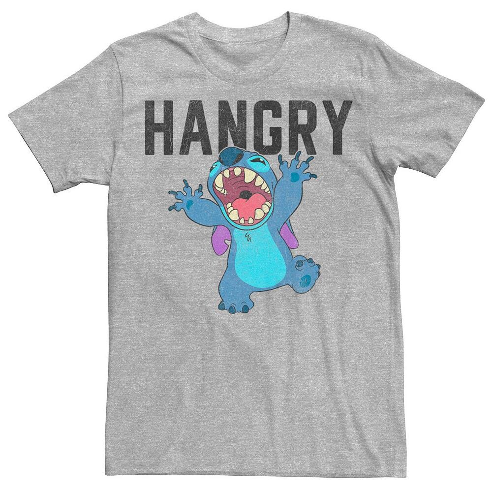 Мужская футболка с рисунком Hangry Alien Disney's Lilo & Stitch, цвет Athletic Heather 
Мужская футболка с рисунком Hangry Alien Disney's Lilo & Stitch, цвет Athletic Heather