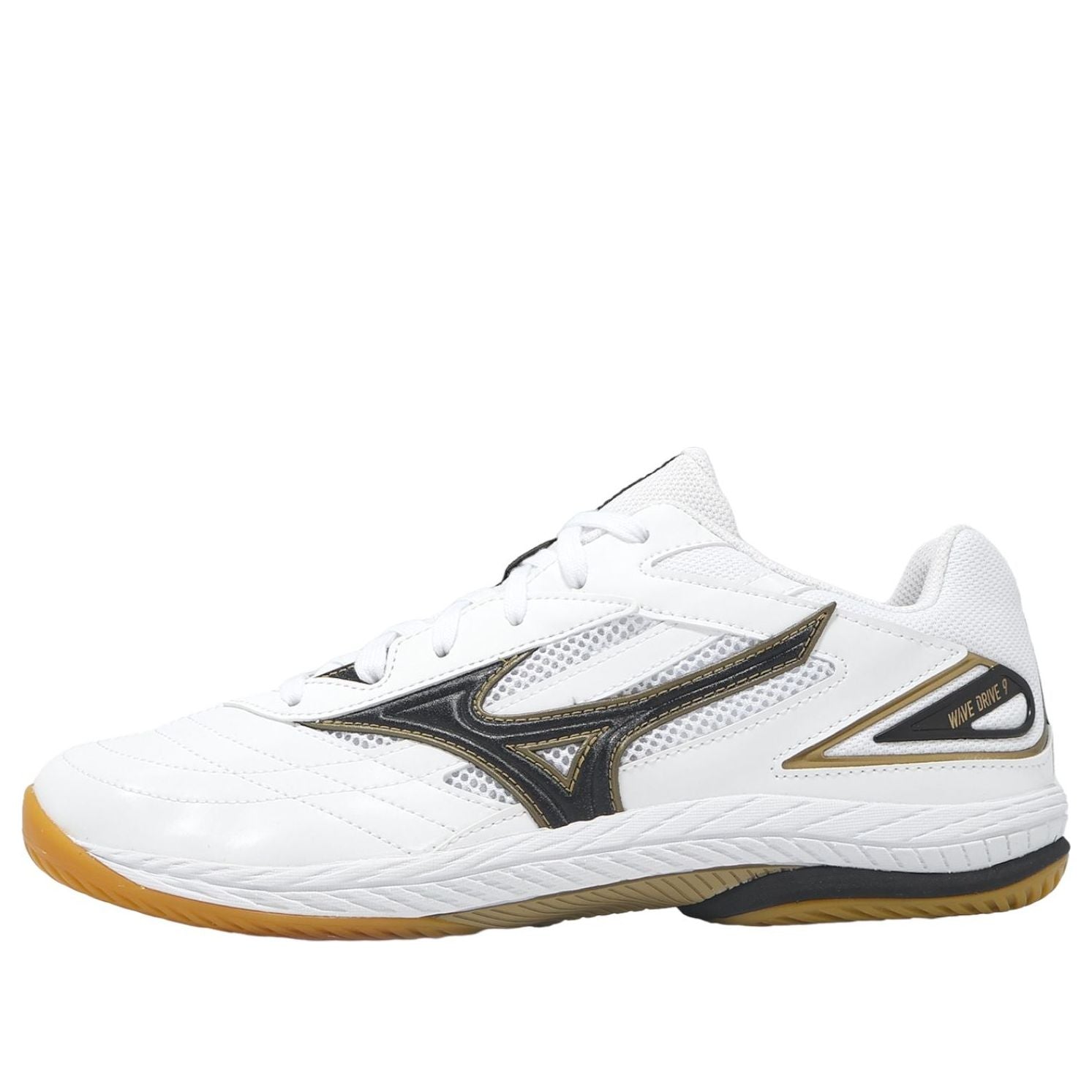 Mizuno Wave Drive 9 'White Black Gold'
Mizuno Wave Drive 9 'White Black Gold'