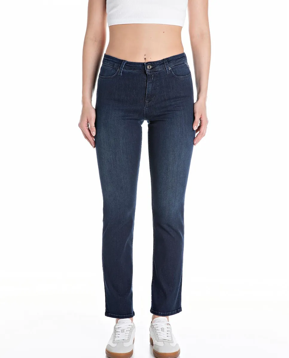 Женские облегающие джинсы с прямой штаниной Replay, темно-синий
Женские облегающие джинсы с прямой штаниной Replay, темно-синий