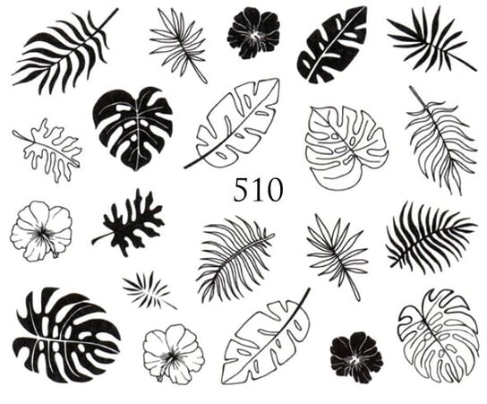 Водные наклейки для ногтей - №510, Raisin
Водные наклейки для ногтей - №510, Raisin