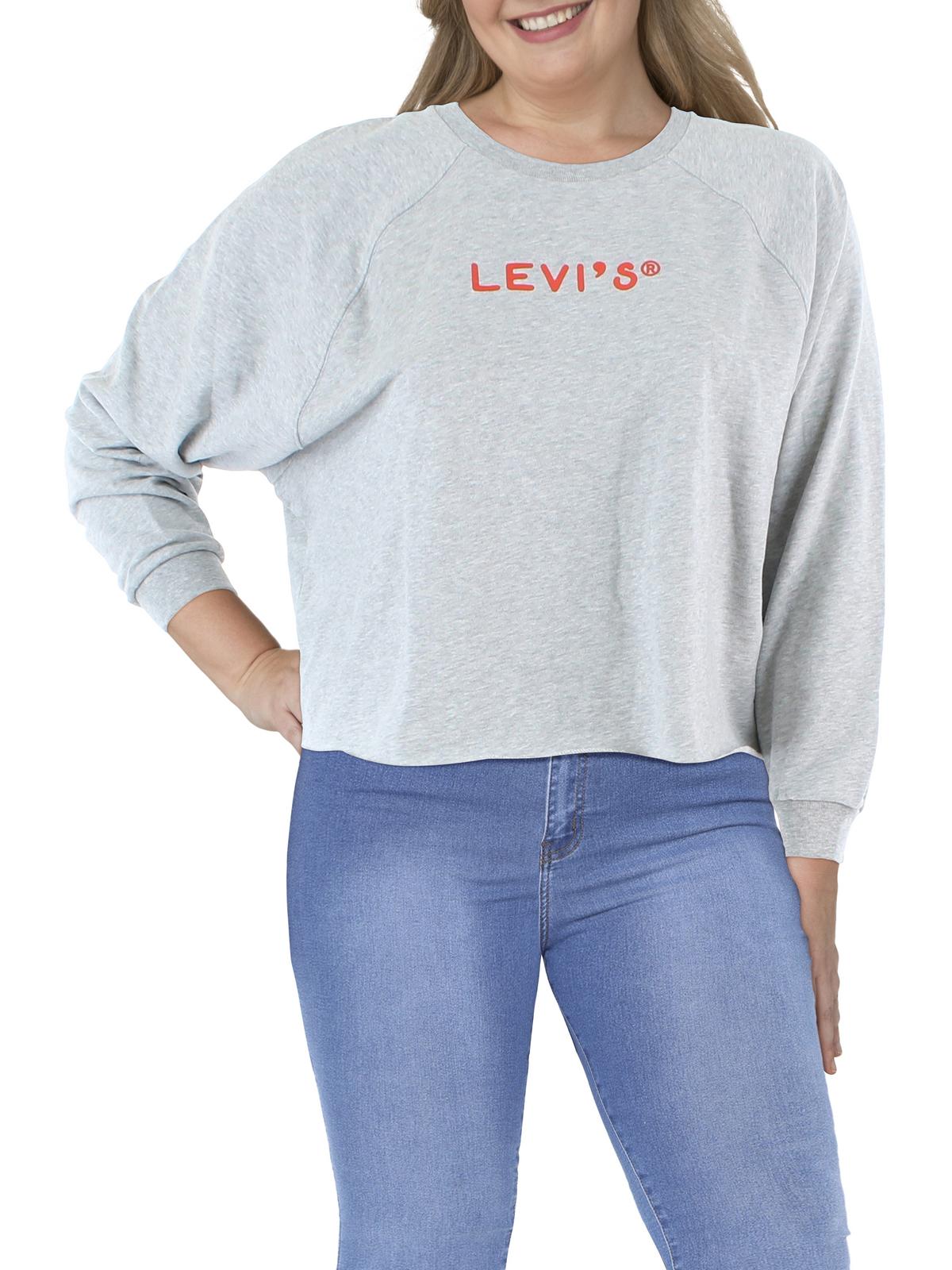 Плюс Женская толстовка с логотипом и необработанным краем Levi's, цвет starstruck heather
Плюс Женская толстовка с логотипом и необработанным краем Levi's, цвет starstruck heather
