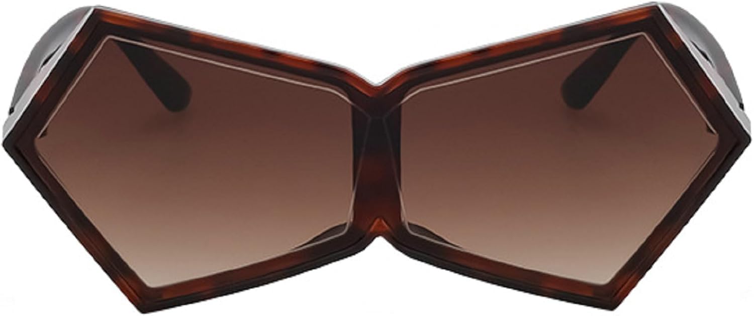 Винтажные солнцезащитные очки большого размера в форме «щита» для женщин, модные треугольные солнцезащитные очки с градиентным переходом цвета «кошачий глаз» mincl, Leopard
Винтажные солнцезащитные очки большого размера в форме «щита» для женщин, модные треугольные солнцезащитные очки с градиентным переходом цвета «кошачий глаз» mincl, Leopard