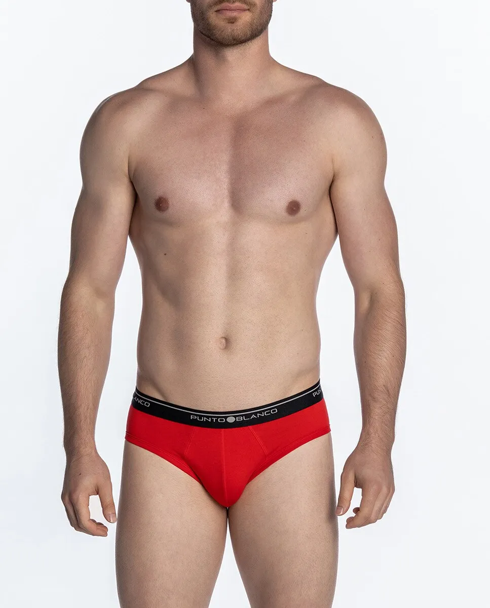 Трусы из стрейч-хлопка Punto Blanco, красный
Трусы из стрейч-хлопка Punto Blanco, красный