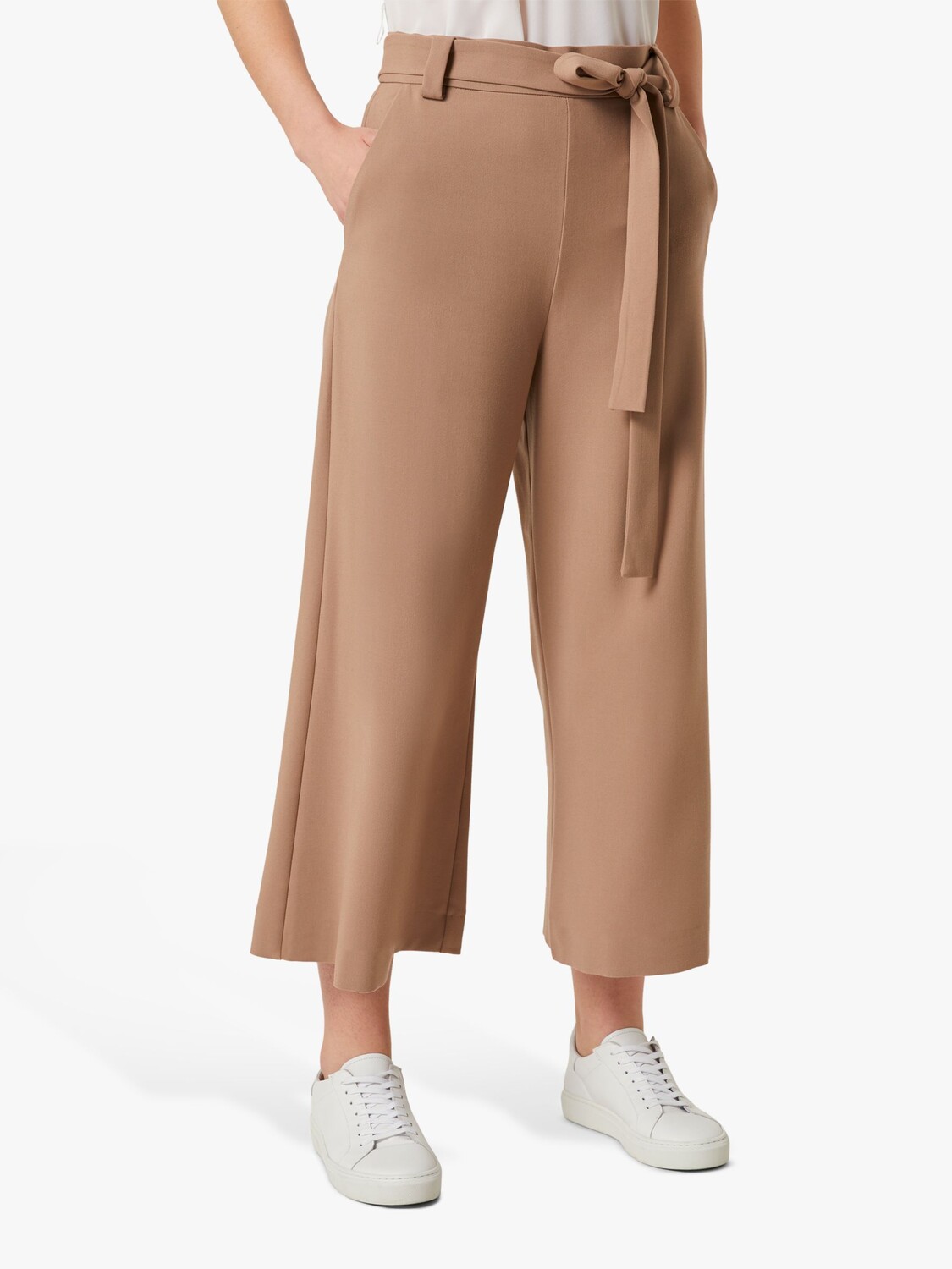 Брюки-кюлоты French Connection Whisper с поясом, мокко-мусс
Брюки-кюлоты French Connection Whisper с поясом, мокко-мусс