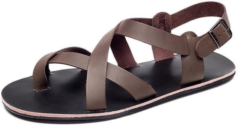 Мужские сандалии Geerta Gladiator Roman Jesus, пляжные шлепанцы на ремешках, водонепроницаемые сланцы, легкие дышащие кожаные шлепанцы с задником, удобная повседневная летняя обувь для прогулок, для дома и улицы, коричневый
Мужские сандалии Geerta Gladiator Roman Jesus, пляжные шлепанцы на ремешках, водонепроницаемые сланцы, легкие дышащие кожаные шлепанцы с задником, удобная повседневная летняя обувь для прогулок, для дома и улицы, коричневый