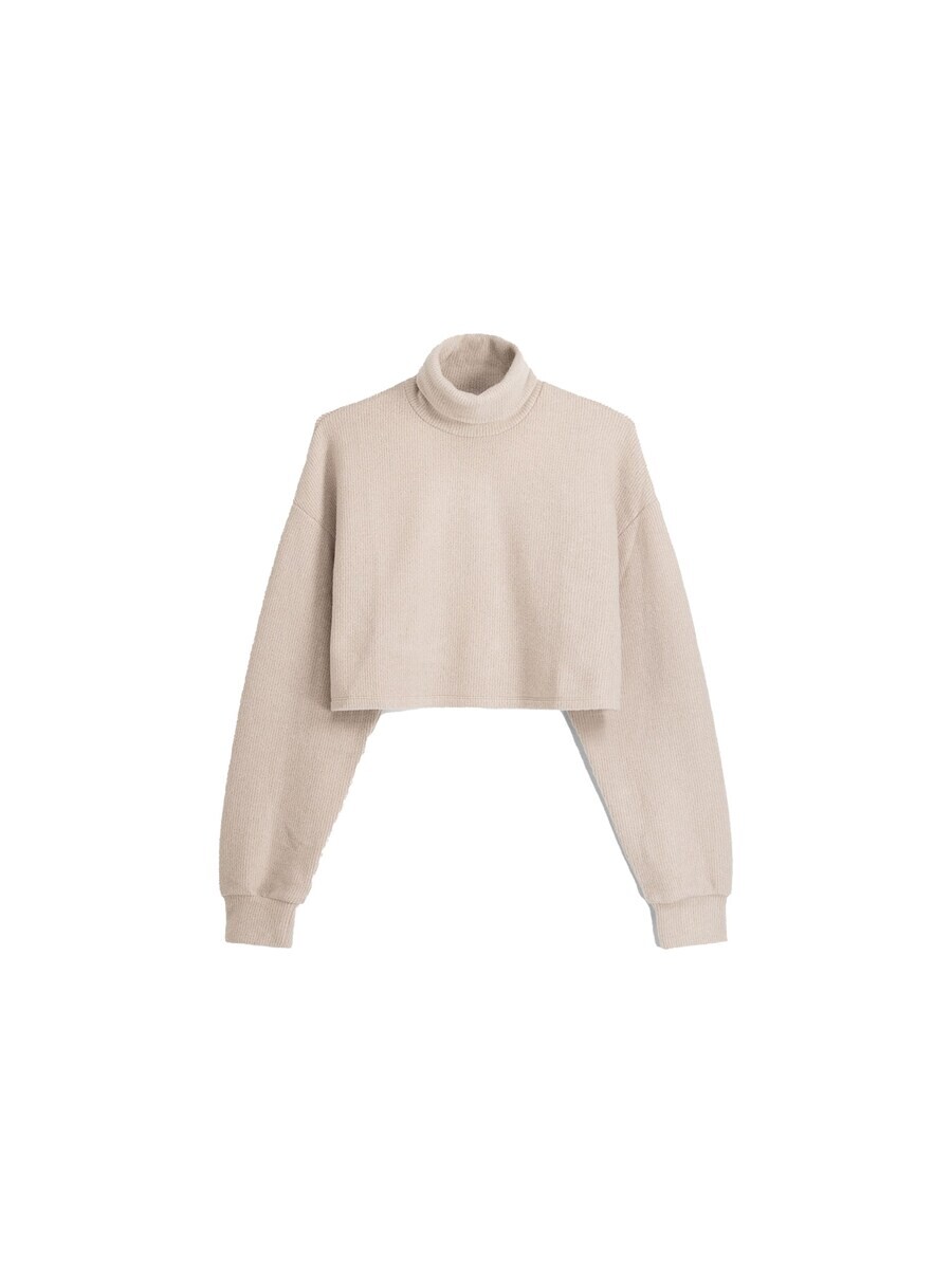 Свитер Bershka, песочный
Свитер Bershka, песочный