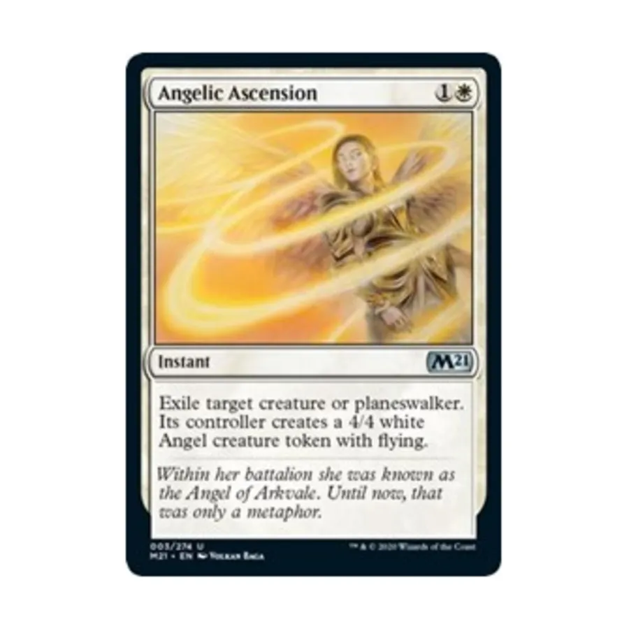 CCG Ангельское Вознесение (U), MTG - Core Set 2021
CCG Ангельское Вознесение (U), MTG - Core Set 2021