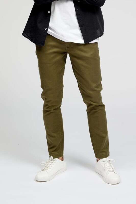 Брюки оригинальной структуры темного цвета Teeshoppen, зеленый
Брюки оригинальной структуры темного цвета Teeshoppen, зеленый