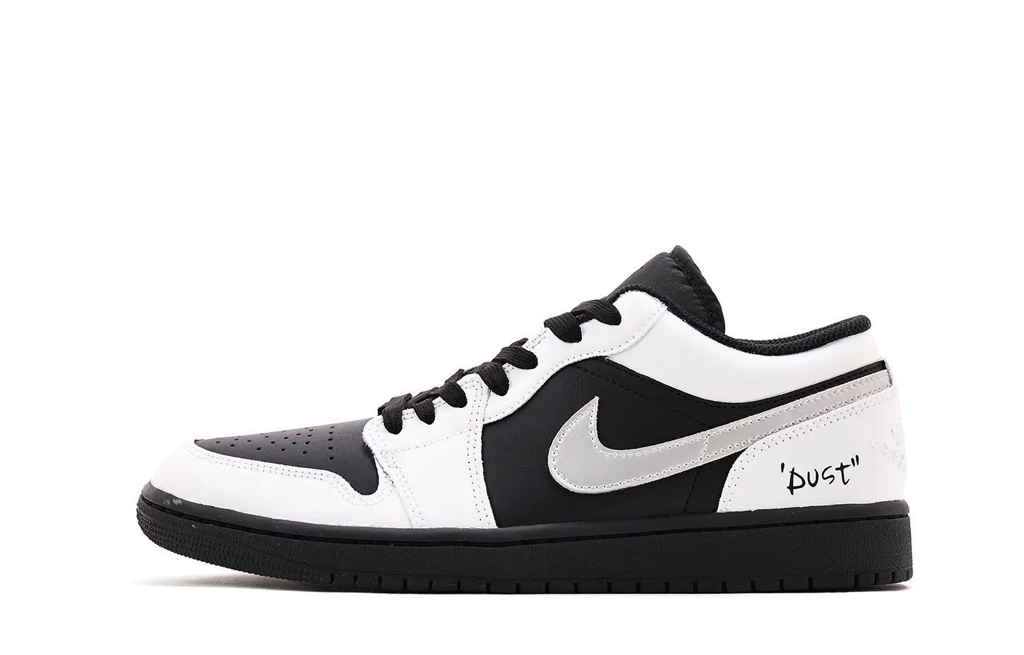 Jordan Кроссовки Air 1 с кожаной амортизацией, износостойкие, низкие, винтажные, баскетбольные, унисекс, черный с белым
Jordan Кроссовки Air 1 с кожаной амортизацией, износостойкие, низкие, винтажные, баскетбольные, унисекс, черный с белым