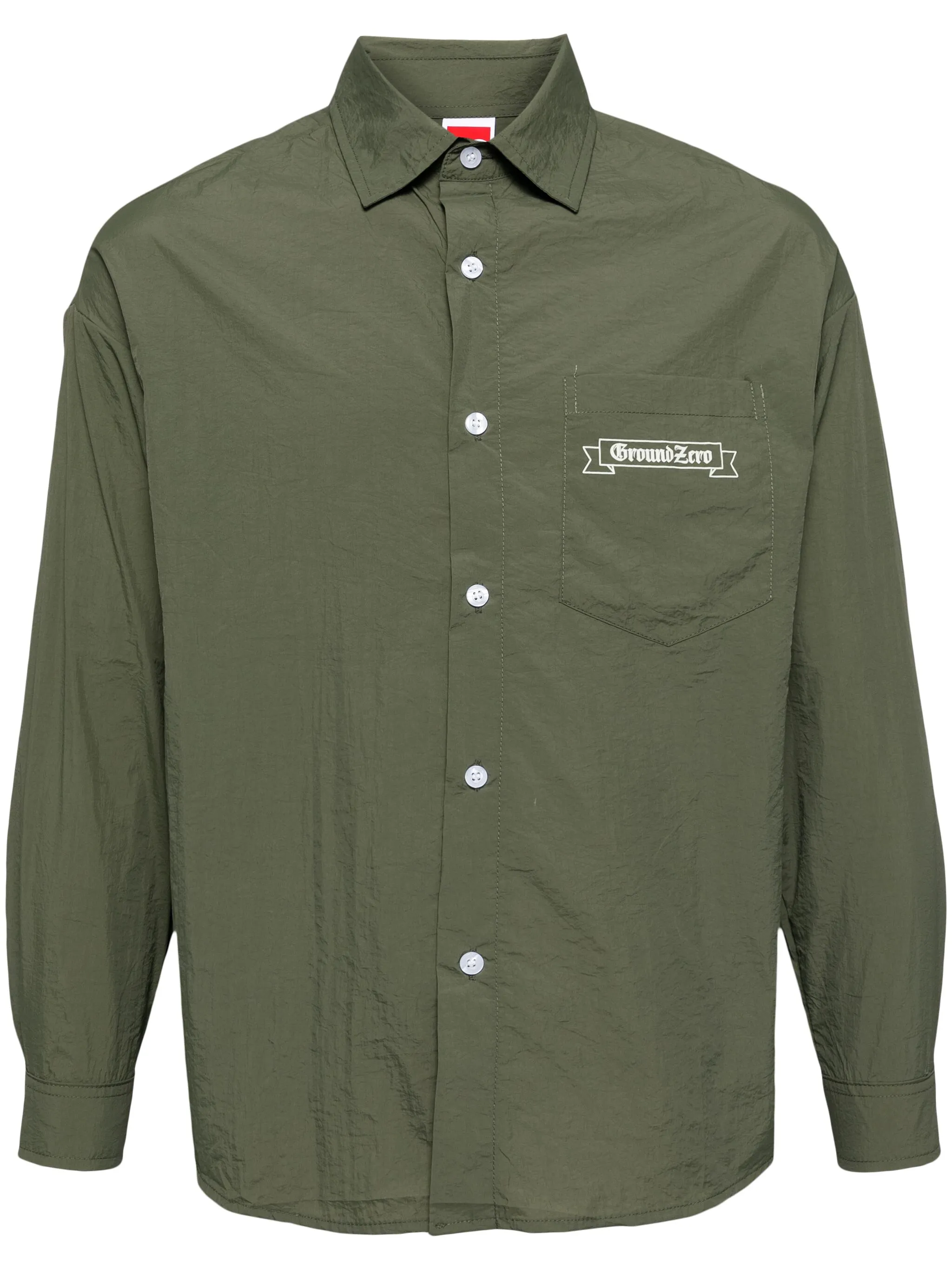 Рубашка с длинными рукавами и логотипом Ground Zero, зеленый
Рубашка с длинными рукавами и логотипом Ground Zero, зеленый