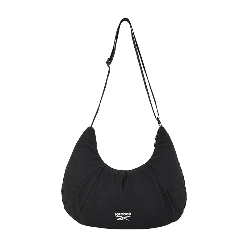 Сумка через плечо из ткани, кроссбод, полумесяц среднего размера женская черная/экрю/зеленая Reebok
Сумка через плечо из ткани, кроссбод, полумесяц среднего размера женская черная/экрю/зеленая Reebok