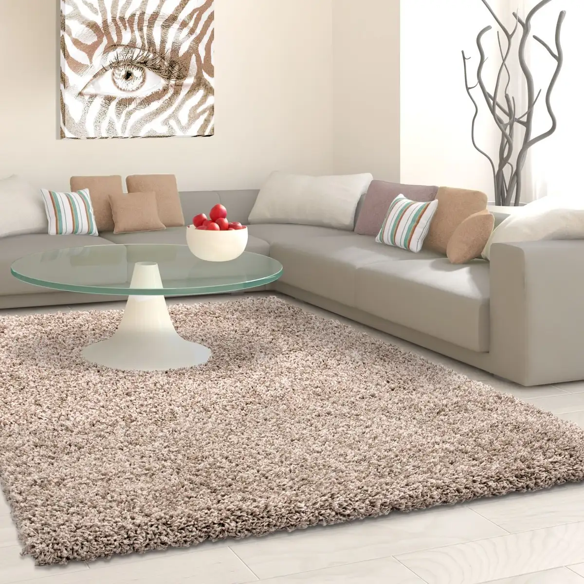 Ayyildiz Carpets ковер с высоким ворсом "Life Shaggy 1500", прямоугольный, длинный ворс, однотонный, большой выбор цветов, прочный, также как бегунковый, так и круглый Ayyildiz Teppiche 300х400 см, бежевый
Ayyildiz Carpets ковер с высоким ворсом "Life Shaggy 1500", прямоугольный, длинный ворс, однотонный, большой выбор цветов, прочный, также как бегунковый, так и круглый Ayyildiz Teppiche 300х400 см, бежевый