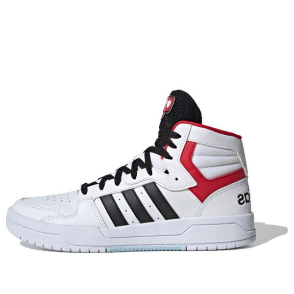 Кроссовки neo entrap mid Adidas, белый 
Кроссовки neo entrap mid Adidas, белый