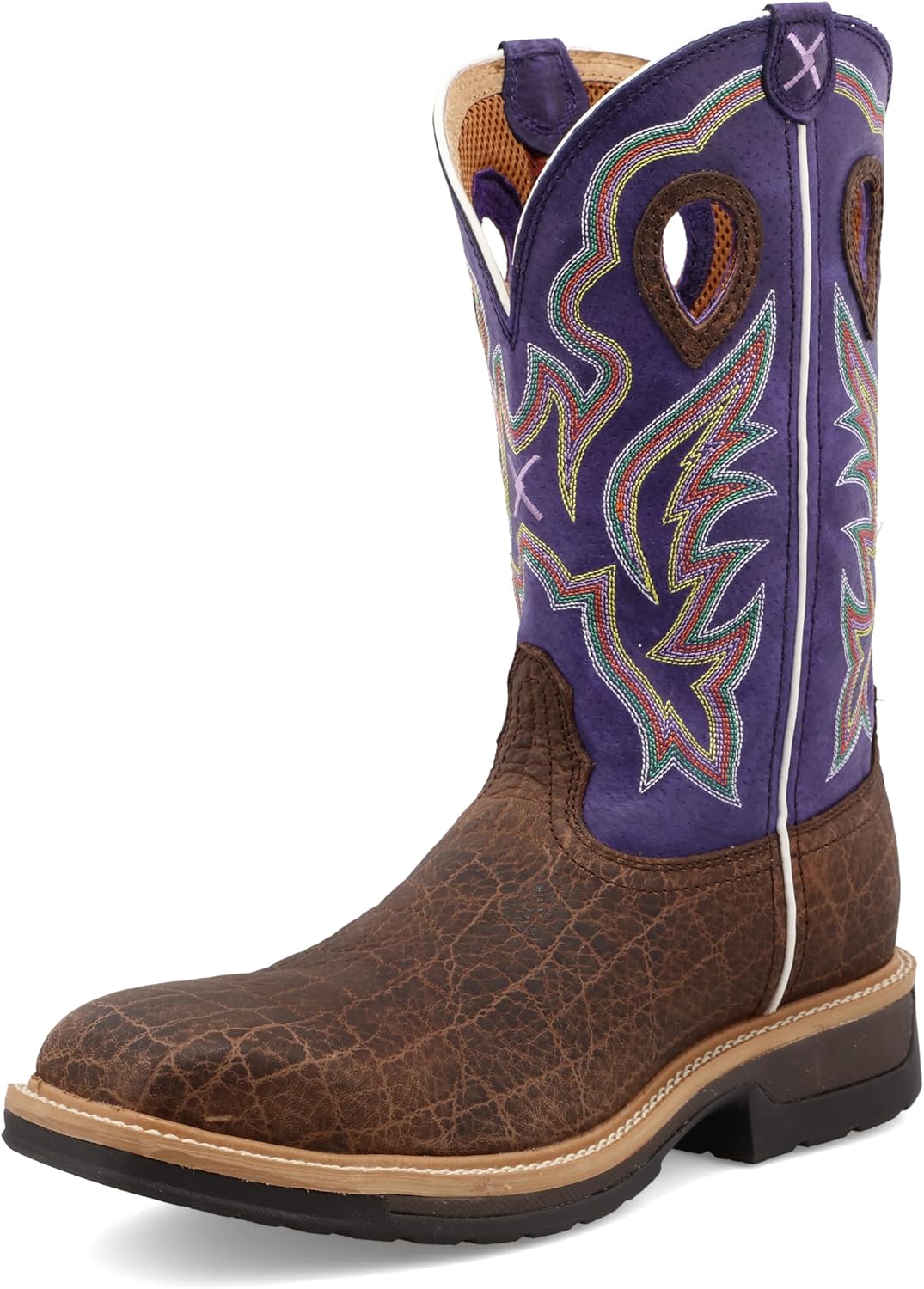 Ковбойские сапоги Twisted X для мужчин, фиолетовый/коричневый
Ковбойские сапоги Twisted X для мужчин, фиолетовый/коричневый