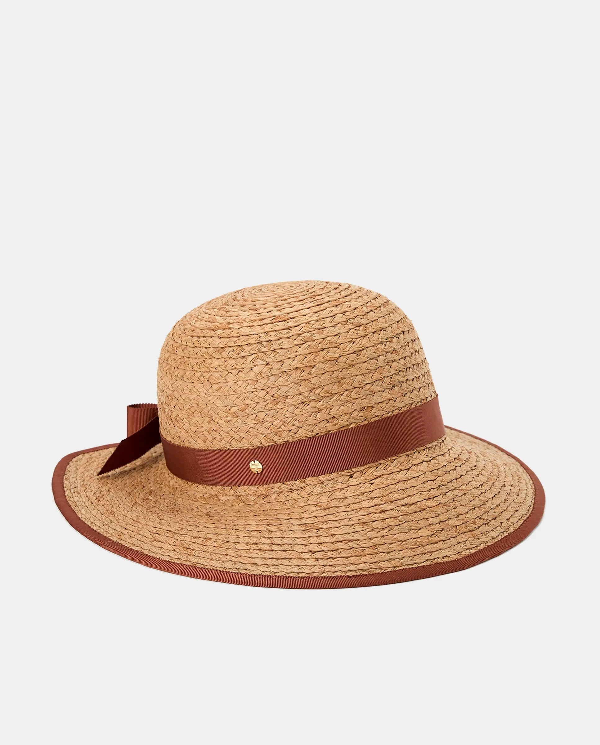 Соломенная шляпа с лентой из грубого зерна Latouche, светло-коричневый
Соломенная шляпа с лентой из грубого зерна Latouche, светло-коричневый
