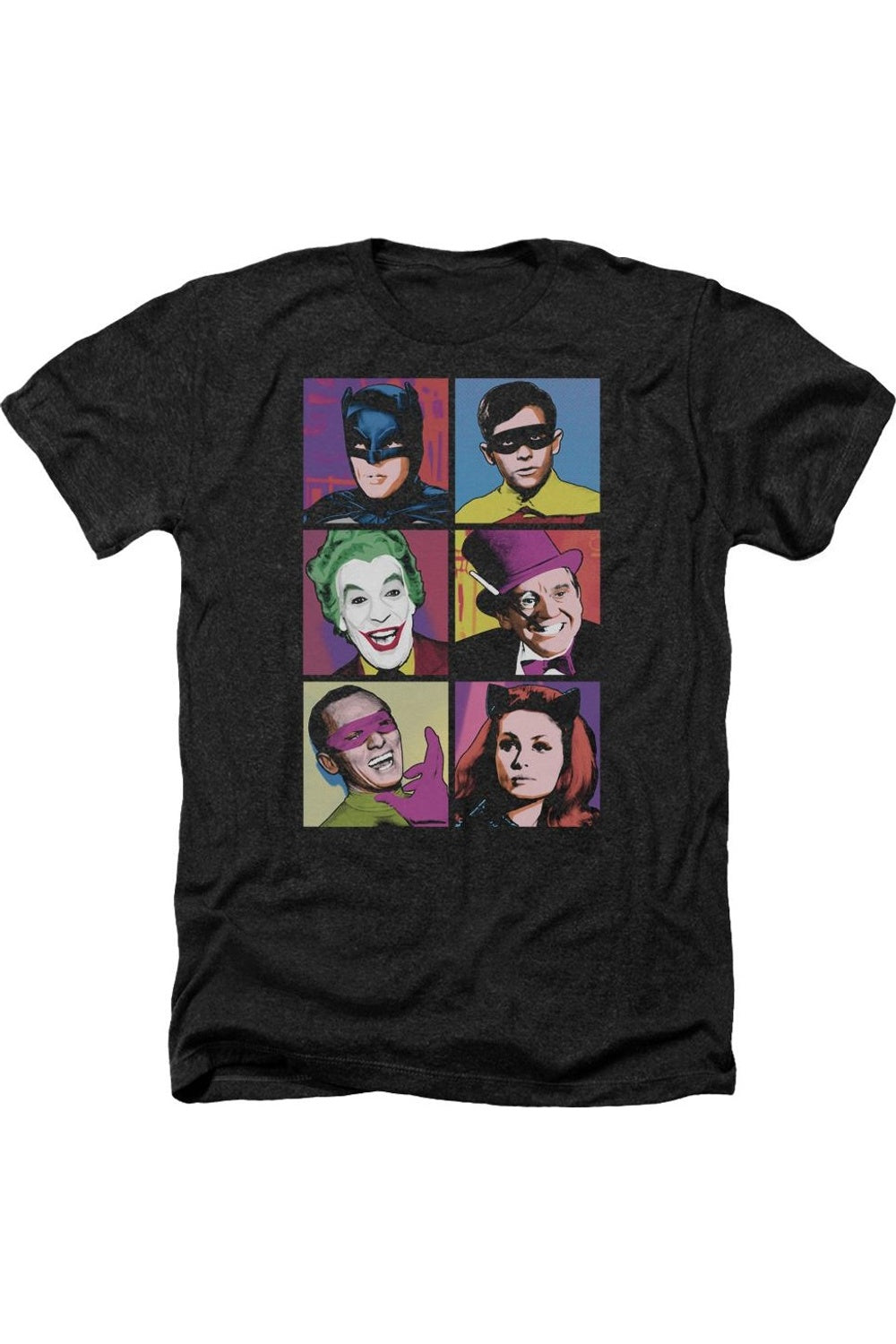 Футболка / футболка для взрослых с классическим телевизионным поп-кастом Batman Heather Gildan, черный
Футболка / футболка для взрослых с классическим телевизионным поп-кастом Batman Heather Gildan, черный