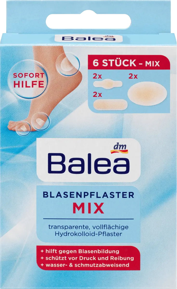 Блистерная гипсовая смесь 6 шт. Balea
Блистерная гипсовая смесь 6 шт. Balea