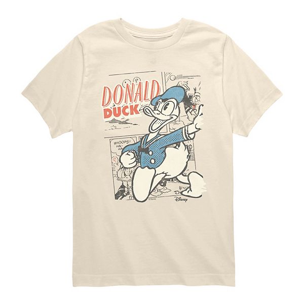 Футболка с принтом Disney's Donald Duck vintage comic для мальчиков 8-20 Licensed Character, Cream
Футболка с принтом Disney's Donald Duck vintage comic для мальчиков 8-20 Licensed Character, Cream