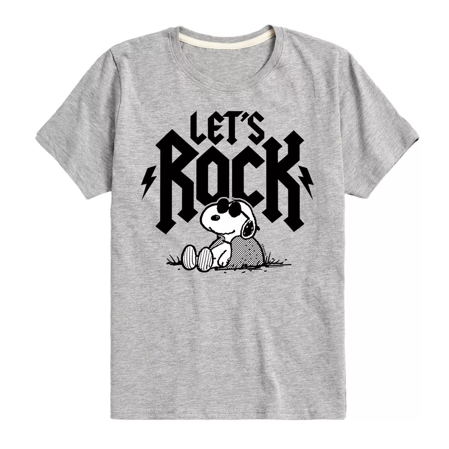 Футболка Peanuts Snoopy Let's Rock для мальчиков 8–20 лет с рисунком Licensed Character, серый
Футболка Peanuts Snoopy Let's Rock для мальчиков 8–20 лет с рисунком Licensed Character, серый
