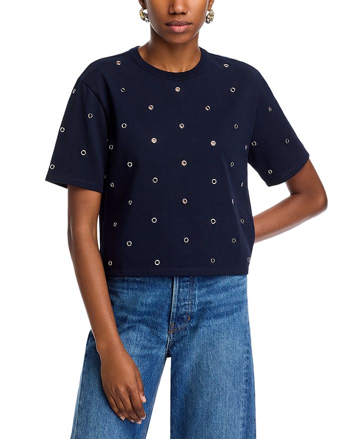 Футболка Sebastian Grommet Veronica Beard, синий
Футболка Sebastian Grommet Veronica Beard, синий