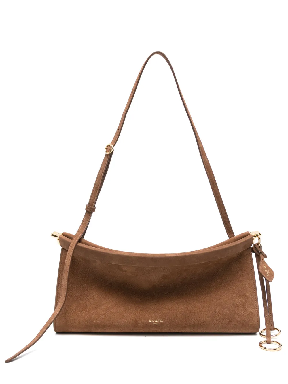 Сумка на плечо Le Click среднего размера Alaïa, коричневый
Сумка на плечо Le Click среднего размера Alaïa, коричневый