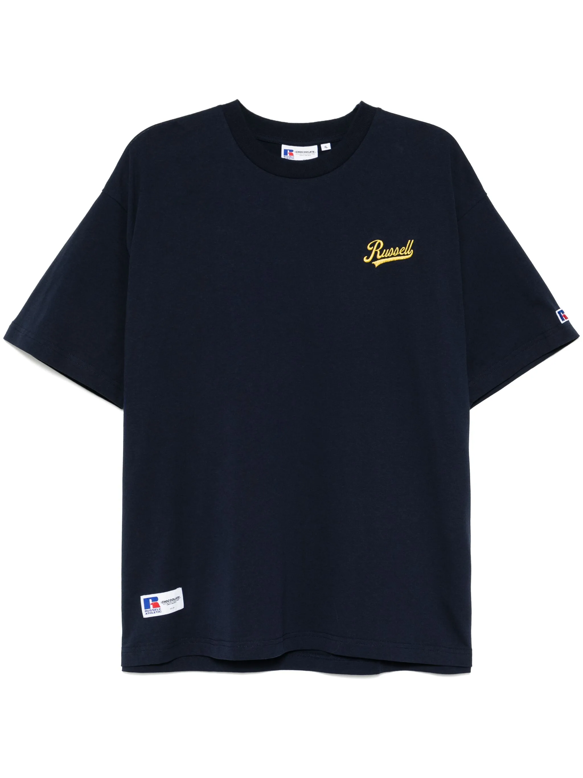 Футболка с вышитым логотипом Chocoolate, синий
Футболка с вышитым логотипом Chocoolate, синий