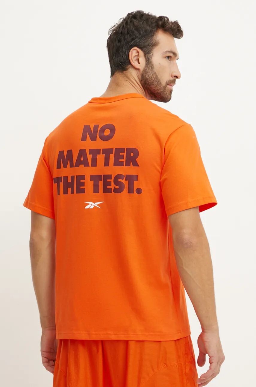Футболка Reebok из хлопка, оранжевый
Футболка Reebok из хлопка, оранжевый