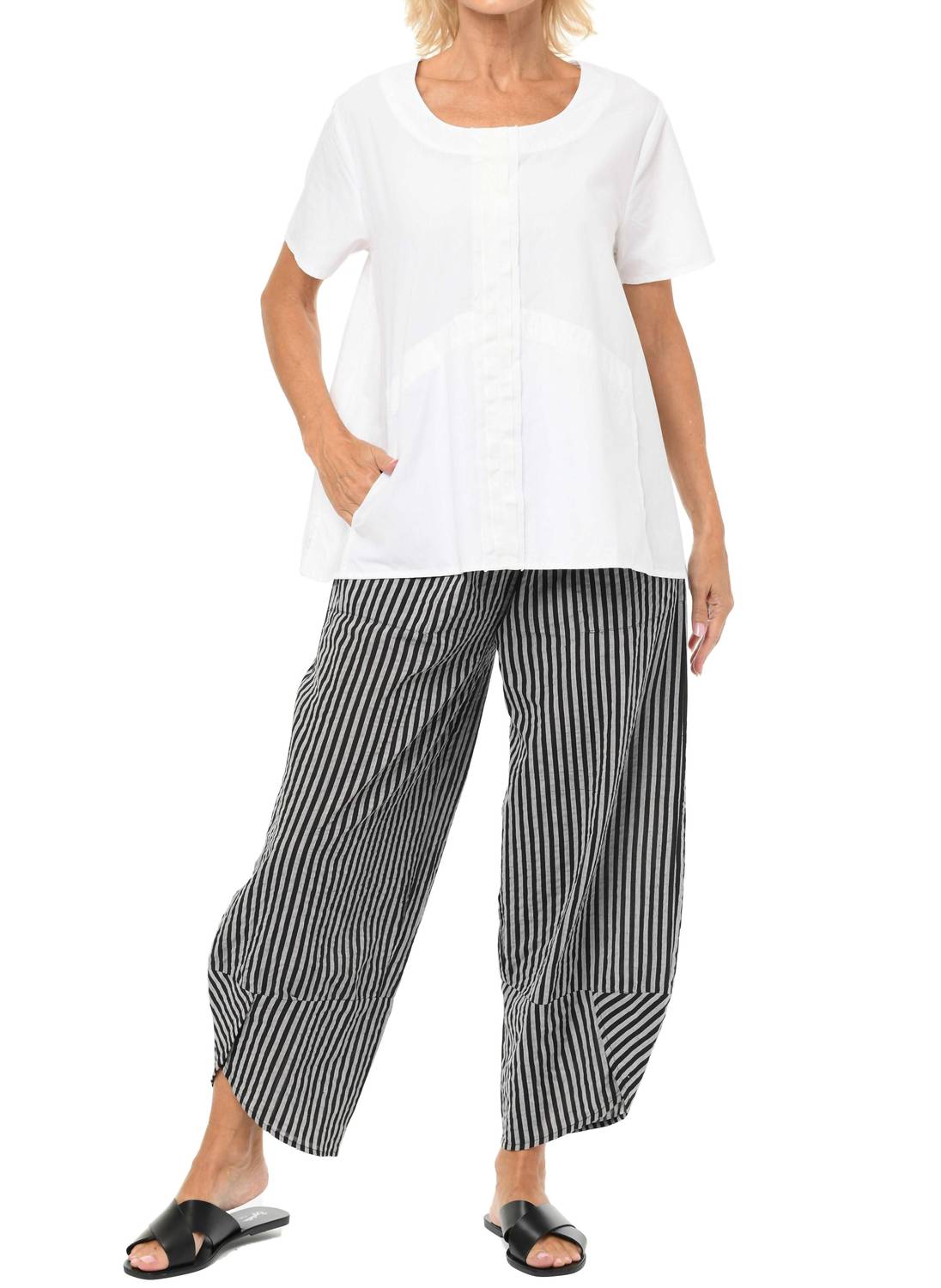 Ариана Штаны в Харрисон Сейскеркер в полоску Tulip Clothing, Harrison Seersucker Stripe
Ариана Штаны в Харрисон Сейскеркер в полоску Tulip Clothing, Harrison Seersucker Stripe