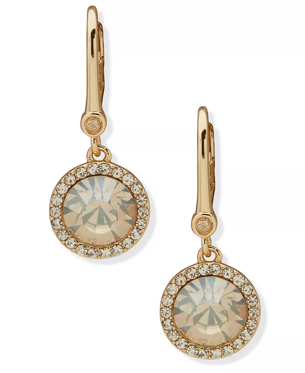 Серьги-Подвески золотистого оттенка со стеклянными камнями Dkny, gold
Серьги-Подвески золотистого оттенка со стеклянными камнями Dkny, gold