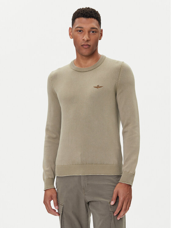 Свитер regular fit 252MA1610UL00556 Aeronautica Militare, хаки
Свитер regular fit 252MA1610UL00556 Aeronautica Militare, хаки