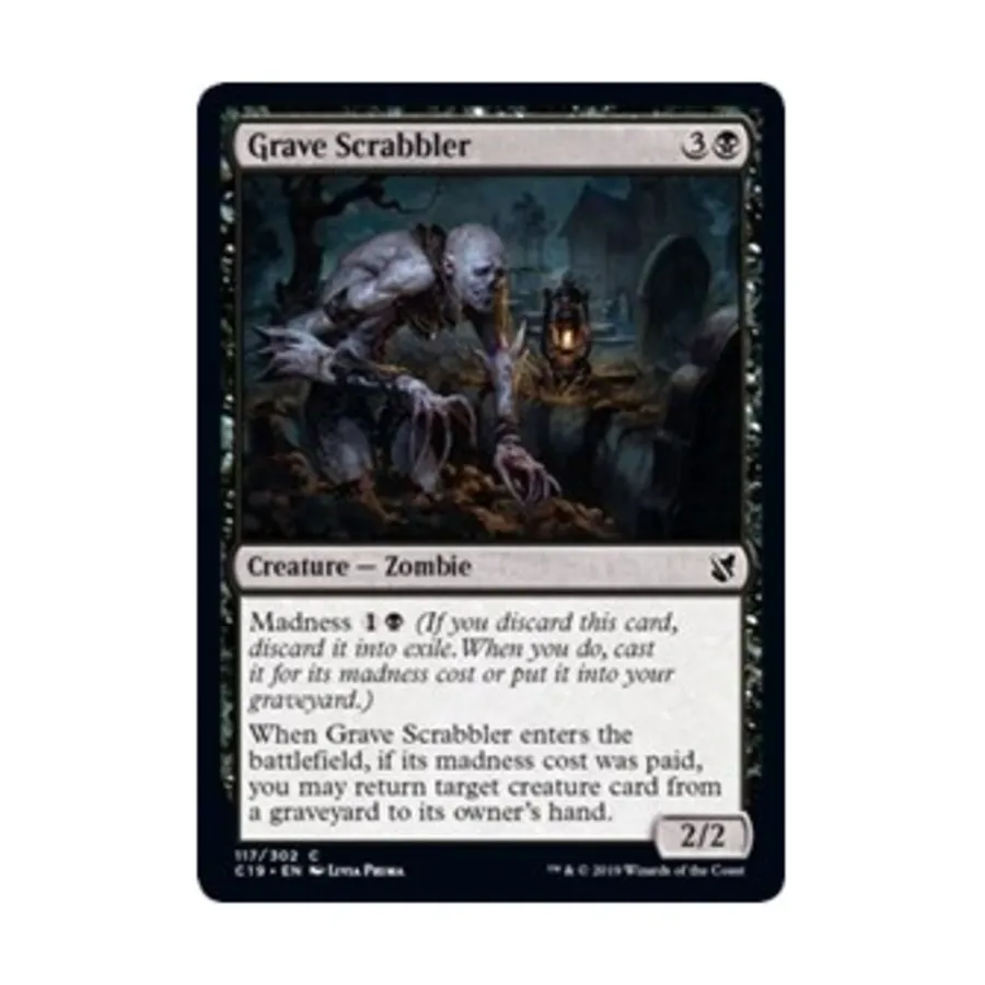 CCG Могильный скрабблер (клавиша C), MTG - Commander 2019
CCG Могильный скрабблер (клавиша C), MTG - Commander 2019