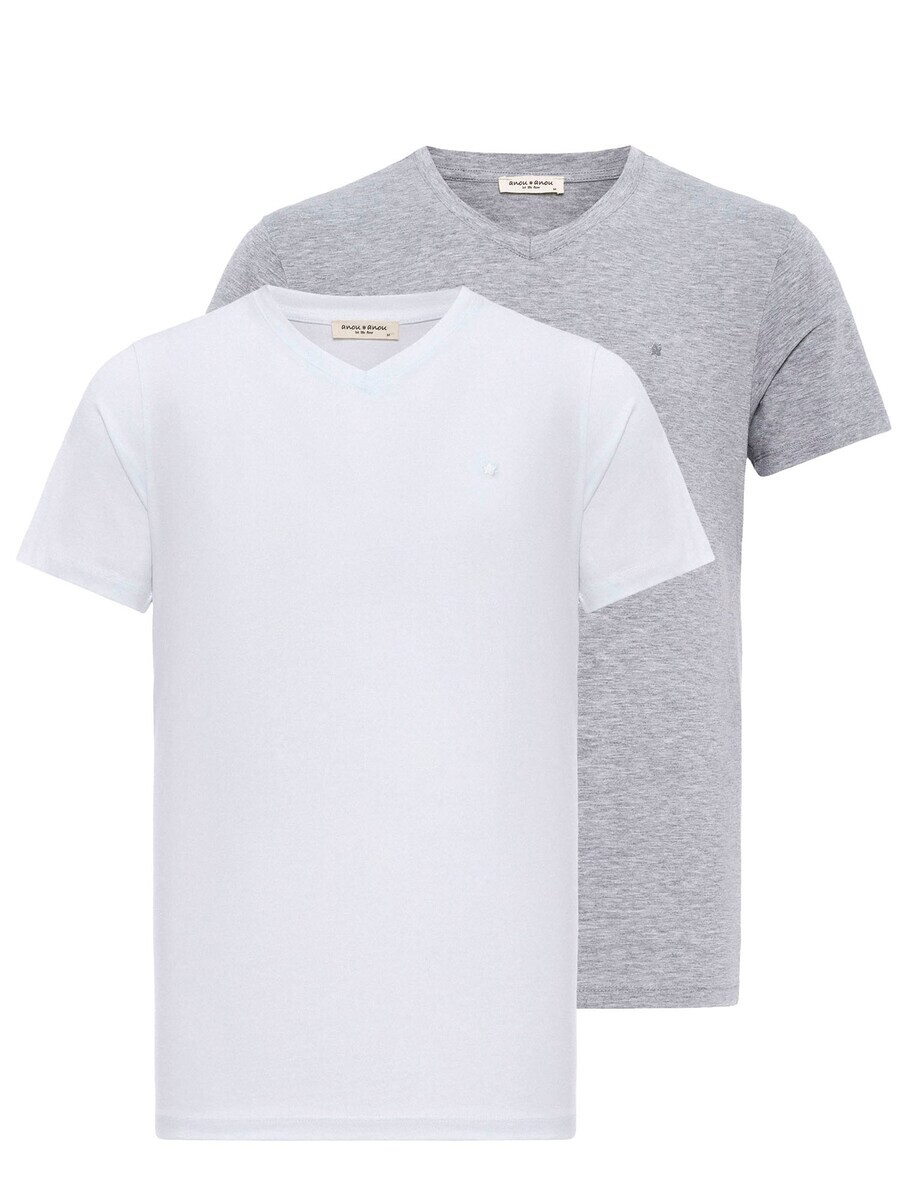 Футболка Anou Anou, серый/белый
Футболка Anou Anou, серый/белый