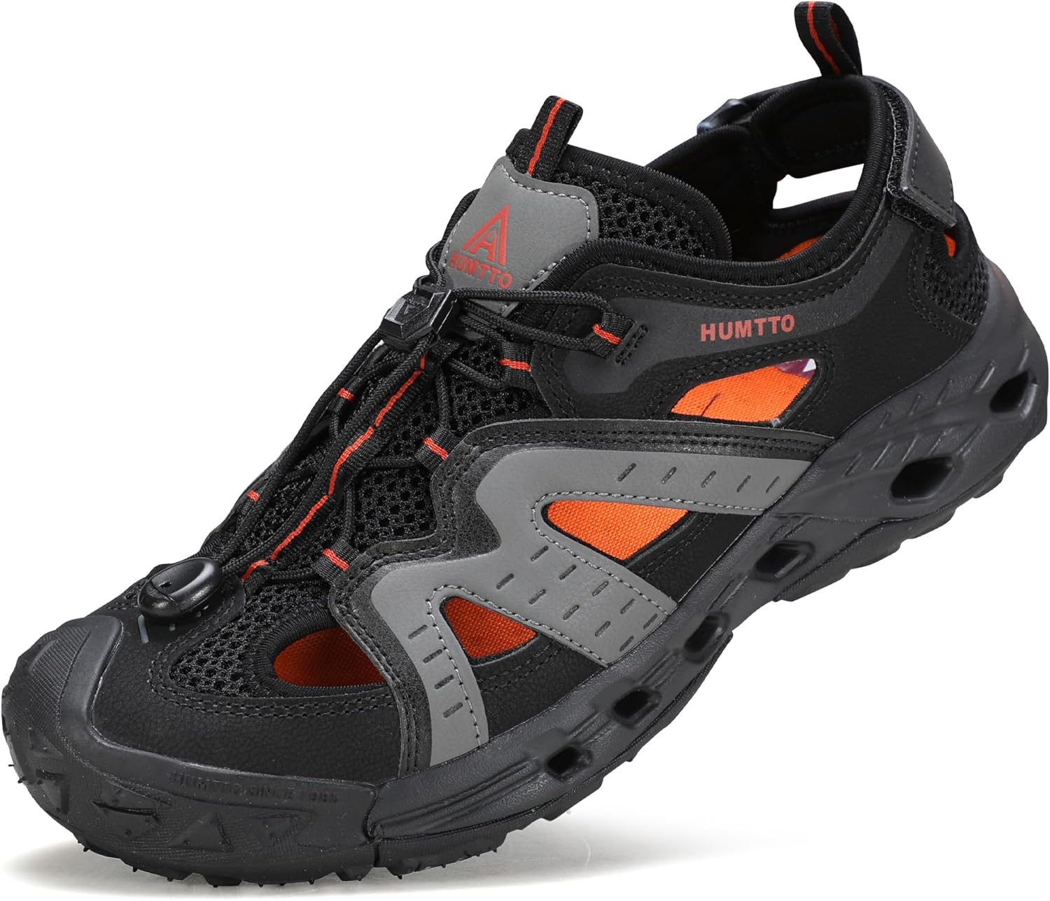 Мужские водонепроницаемые сандалии HUMTTO с закрытым носком для походов, быстросохнущие водные туфли, нескользящие спортивные регулируемые сандалии для рыбалки, пляжа, летних прогулок и путешествий, черный/бордовый/темно-бордовый
Мужские водонепроницаемые сандалии HUMTTO с закрытым носком для походов, быстросохнущие водные туфли, нескользящие спортивные регулируемые сандалии для рыбалки, пляжа, летних прогулок и путешествий, черный/бордовый/темно-бордовый