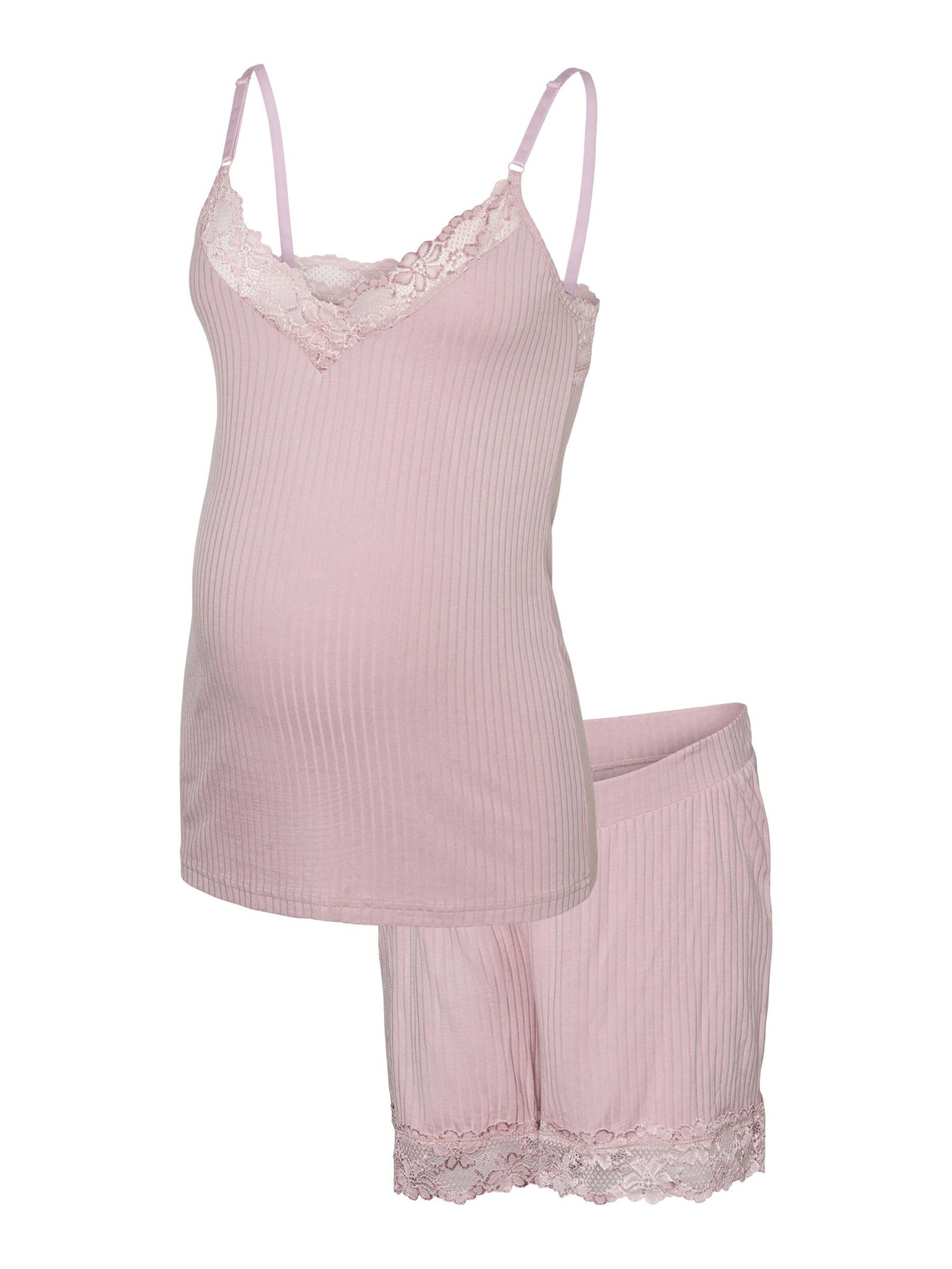 MAMALICIOUS Короткий пижамный комплект 'MLMESA' в цвете Mauve
MAMALICIOUS Короткий пижамный комплект 'MLMESA' в цвете Mauve