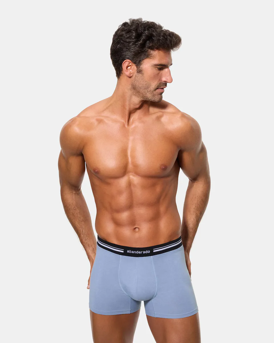 Очень мягкие мужские трикотажные шорты-боксеры Abanderado, светло-голубой
Очень мягкие мужские трикотажные шорты-боксеры Abanderado, светло-голубой
