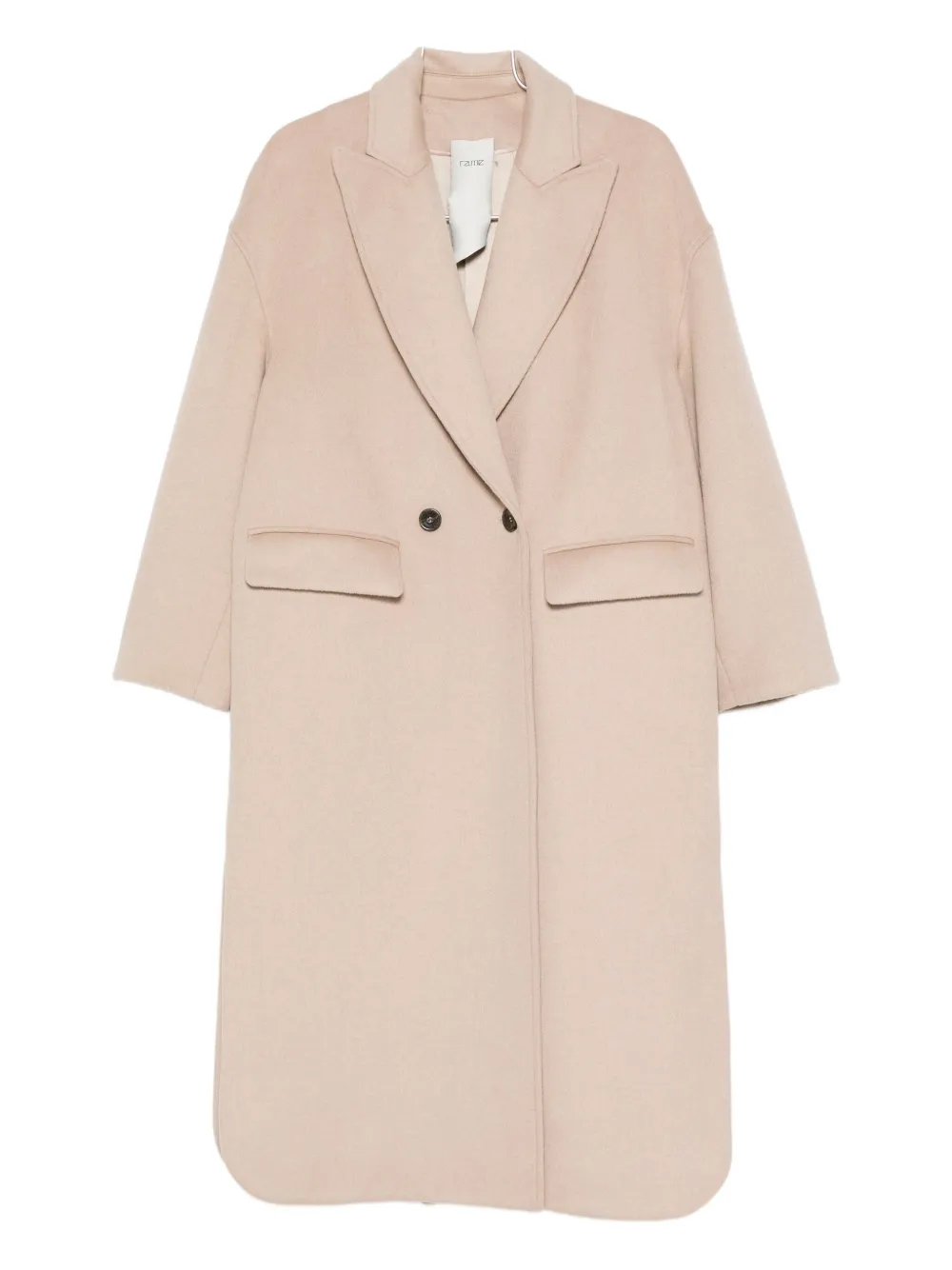 Двубортное пальто с клапанами на карманах Rame, нейтральный
Двубортное пальто с клапанами на карманах Rame, нейтральный