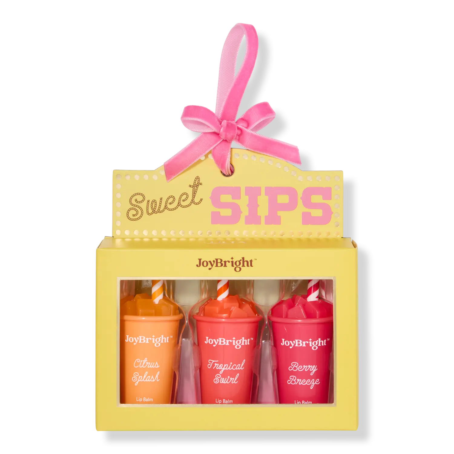 Украшение в виде бальзама для губ Sweet Sips JoyBright by Ulta Beauty
Украшение в виде бальзама для губ Sweet Sips JoyBright by Ulta Beauty