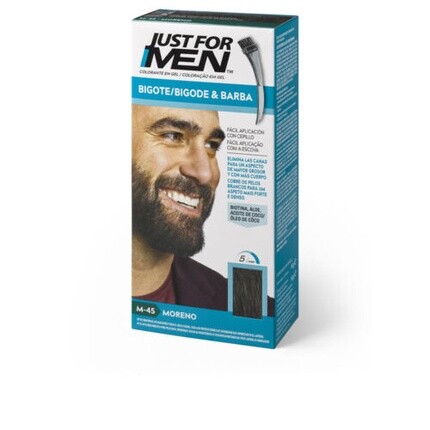 Гель-краситель для усов, бороды и бакенбардов Just for Men 15 мл
Гель-краситель для усов, бороды и бакенбардов Just for Men 15 мл